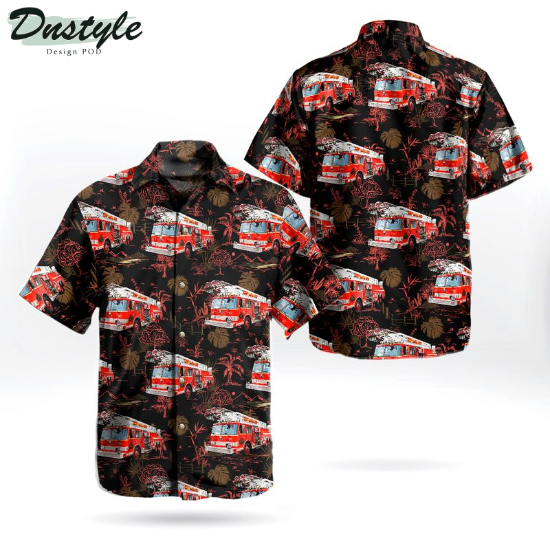 Vaughan Fire and Rescue Services Hawaiian Shirt