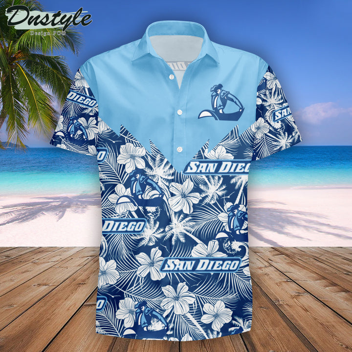 San Diego Toreros Tropical NCAA Hawaii Shirt