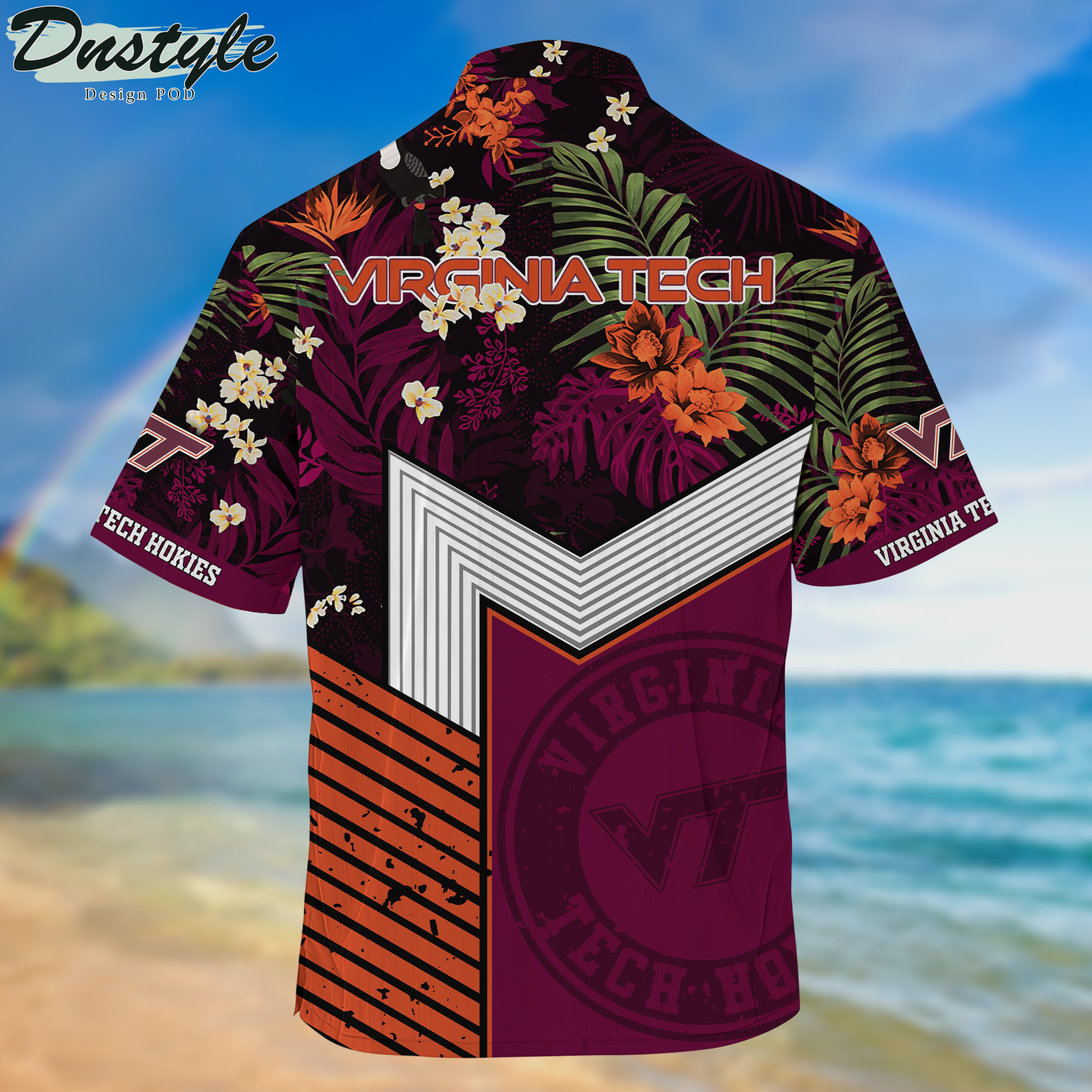 Virginia Tech Hokies Hawaii Shirt And Shorts New Collection