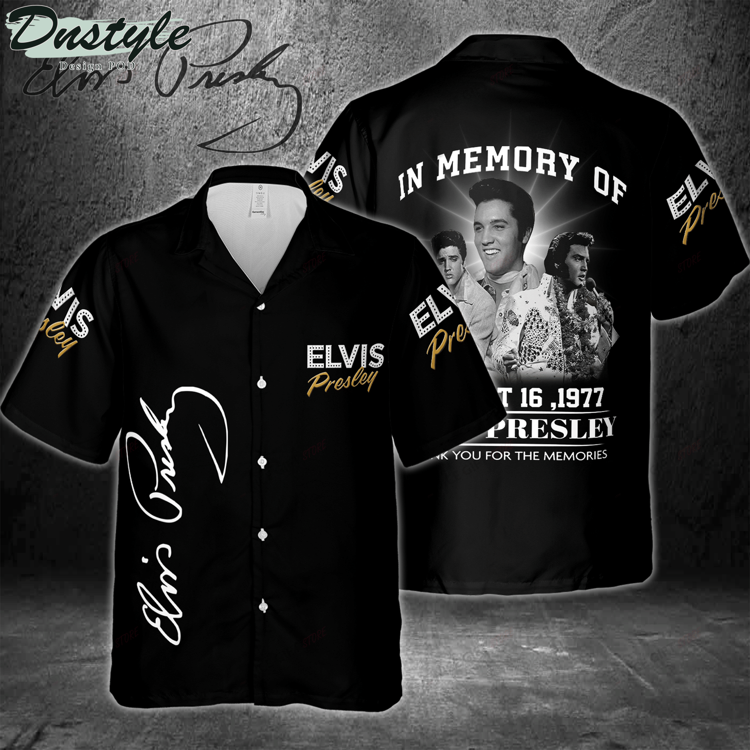 Elvis Presley Hawaiian Shirt Ver 9