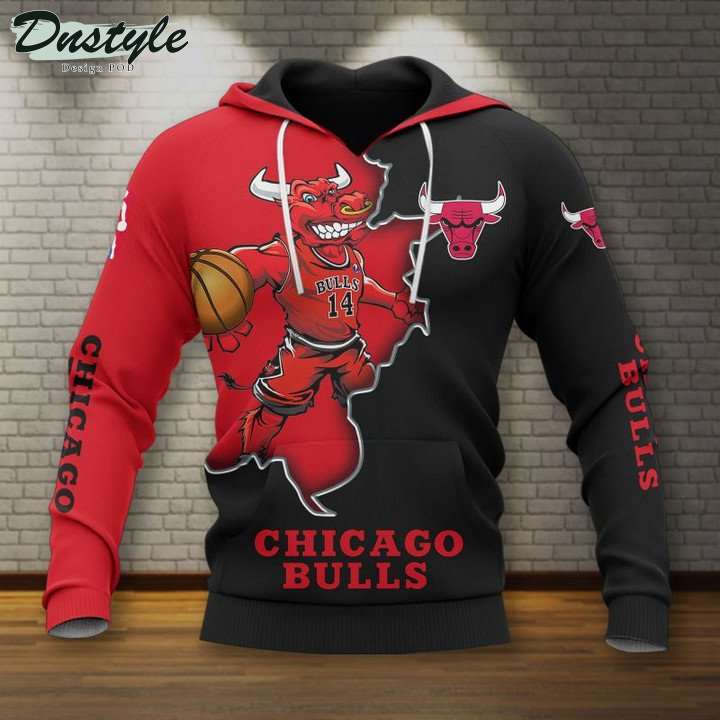 Chicago Bulls NBA 3d Hoodie