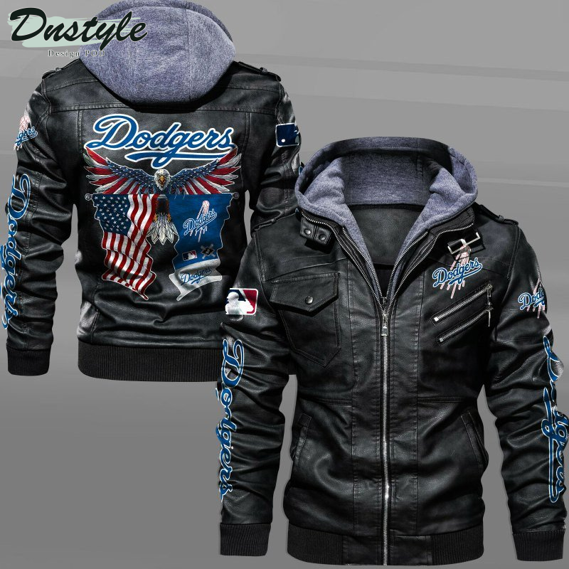 Los Angeles Dodgers American Eagle Leather Jacket