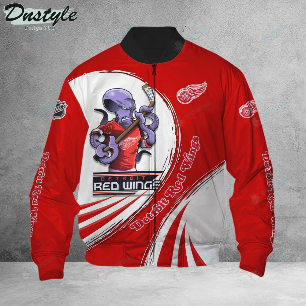 Detroit Red Wings 3d Bomber Jacket