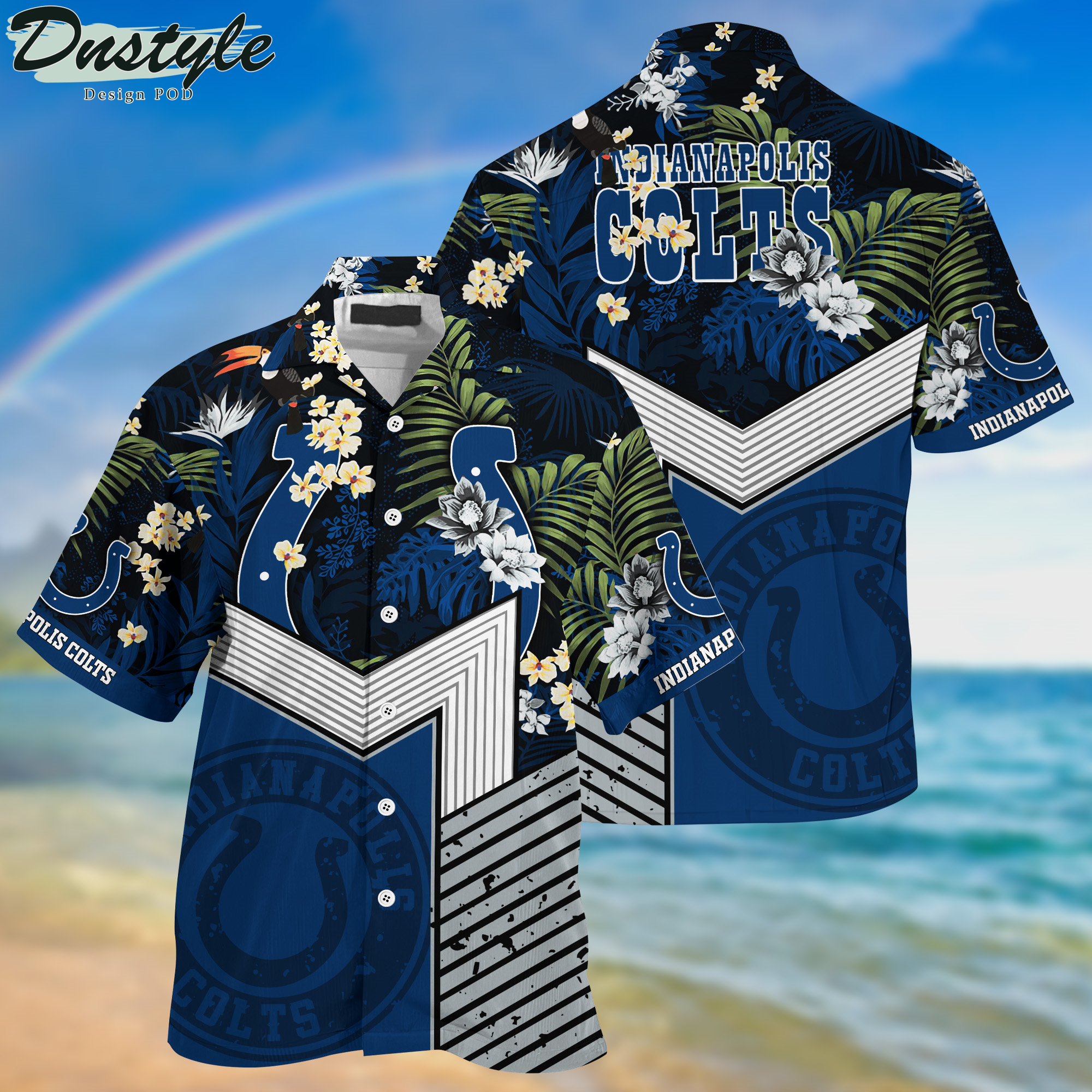 Indianapolis Colts Hawaii Shirt And Shorts New Collection