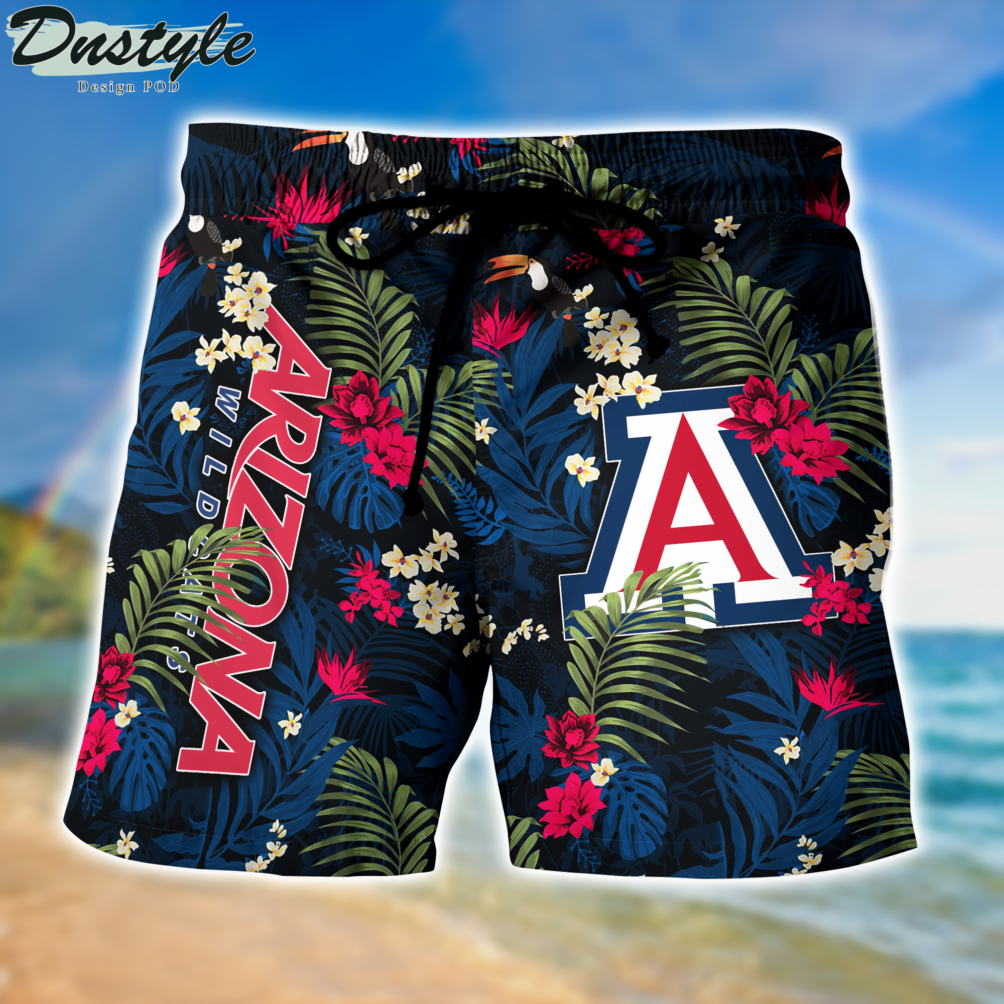 Arizona Wildcats Hawaii Shirt And Shorts New Collection