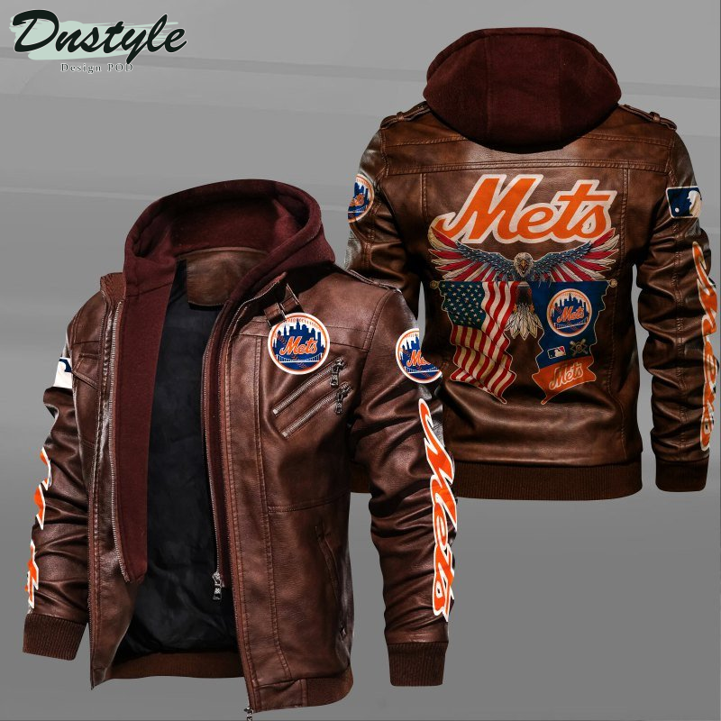 New York Mets American Eagle Leather Jacket