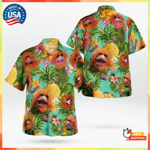 Mahna Muppets Tropical Hawaiian Shirt