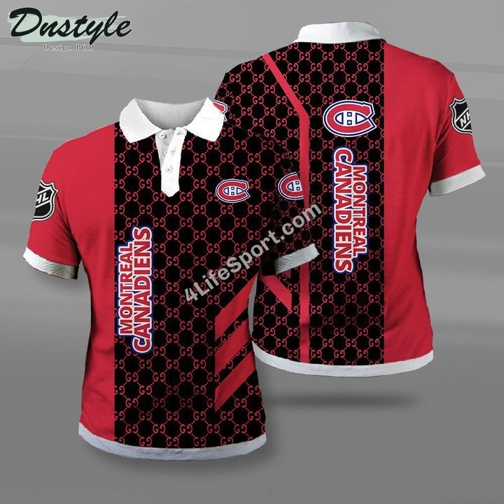 Montreal Canadiens 3d Gucci Polo Shirt