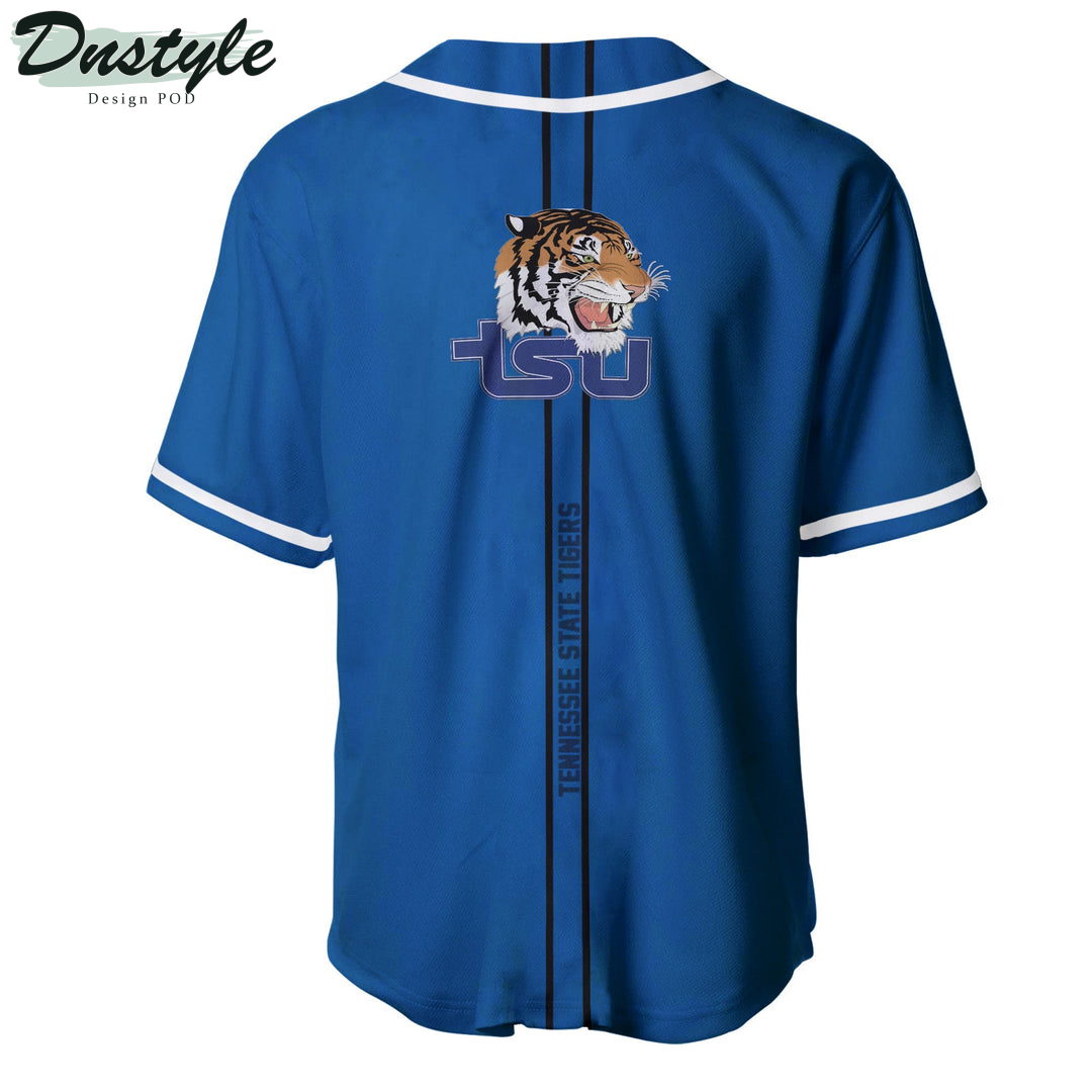 Tennessee State Tigers Custom Name Baseball Jersey