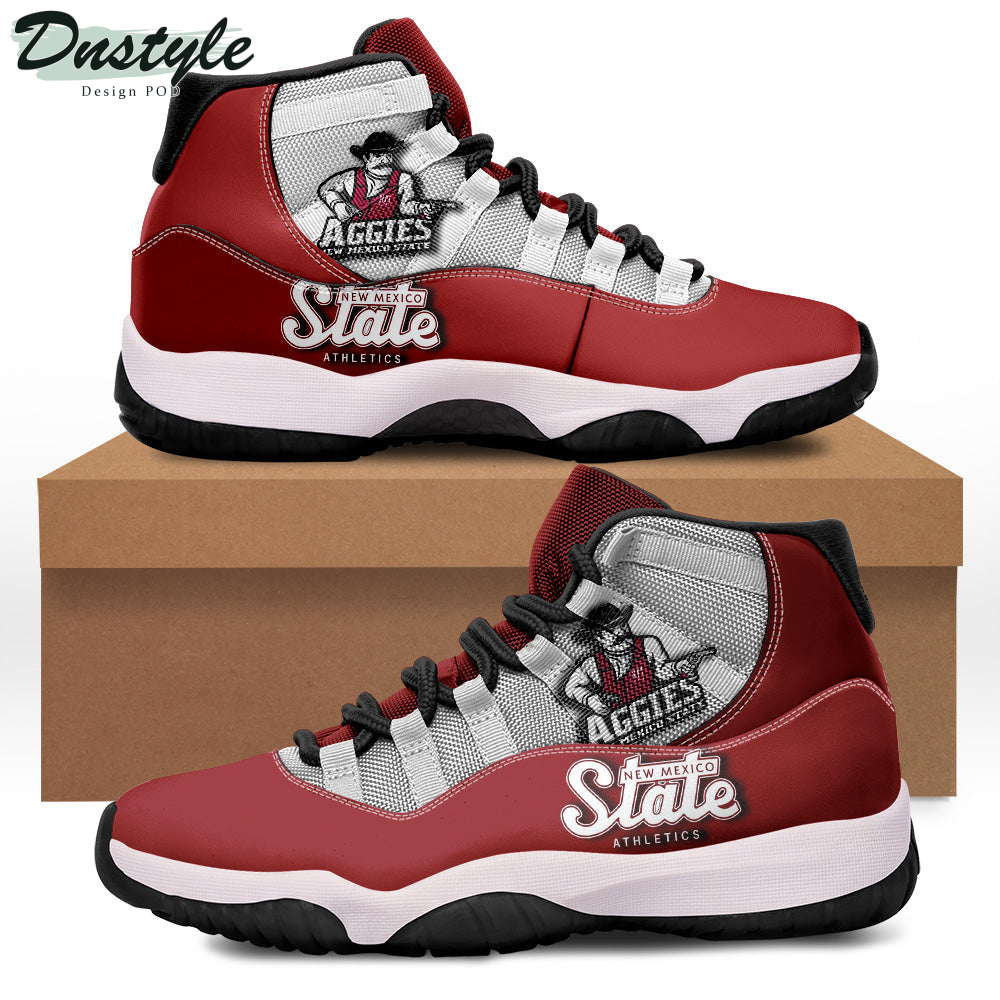 New Mexico State Aggies Air Jordan 11 Shoes Sneaker