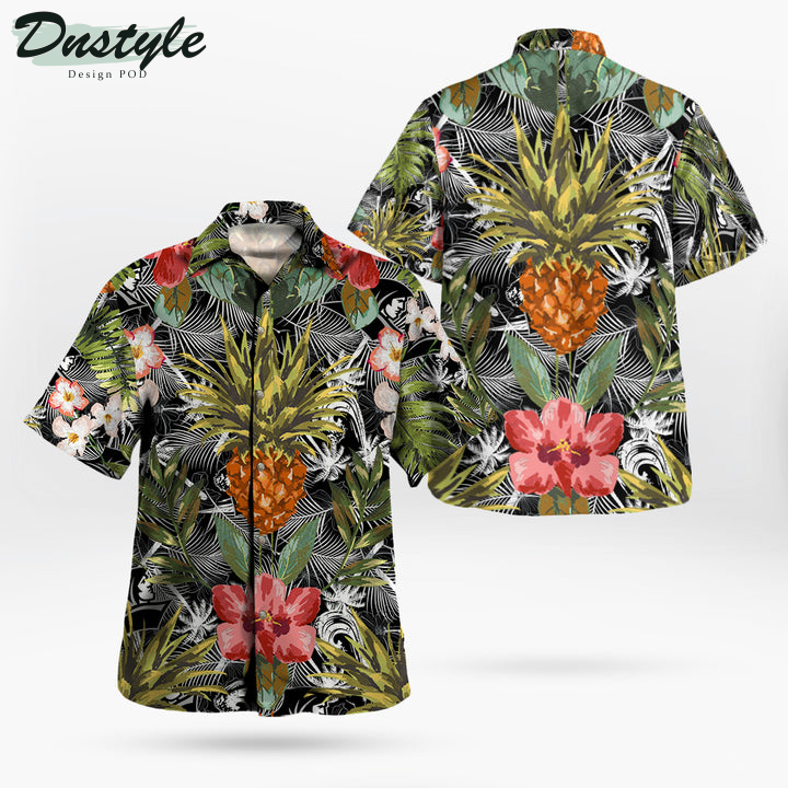 Providence Friars Pineapple Tropical Hawaiian Shirt