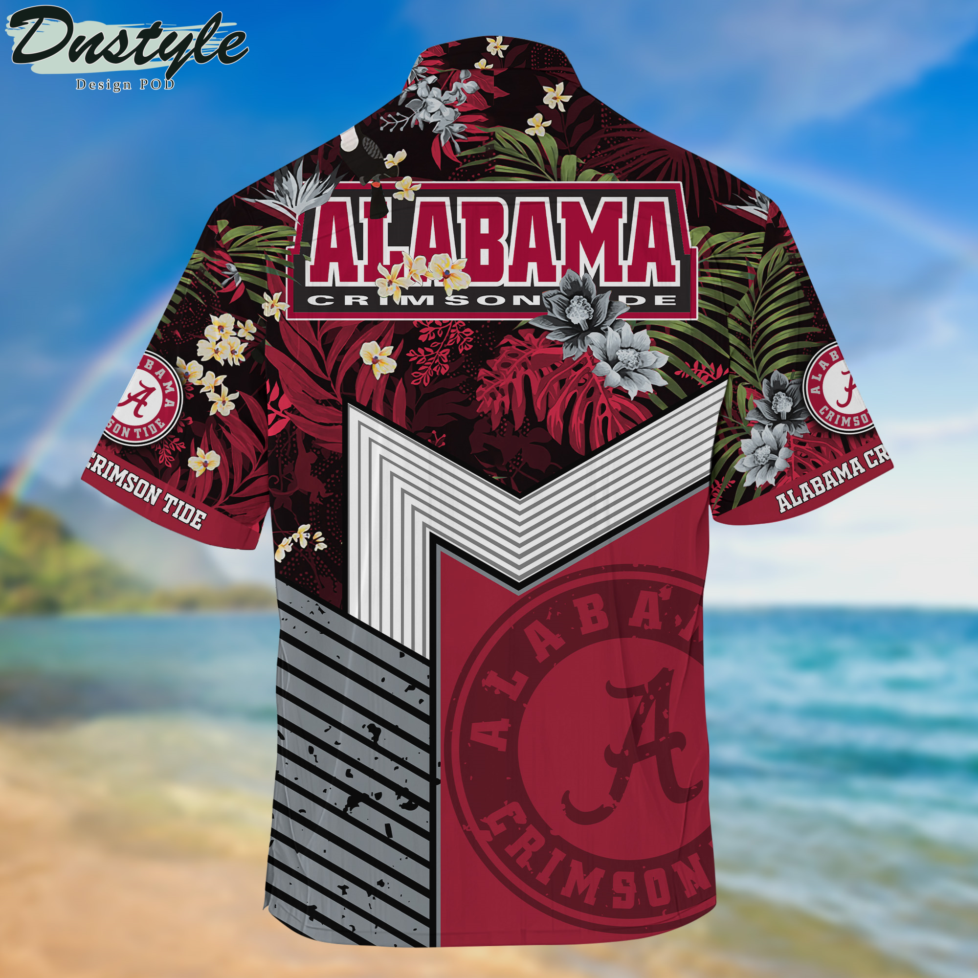 Alabama Crimson Tide Tropical New Collection Hawaii Shirt And Shorts