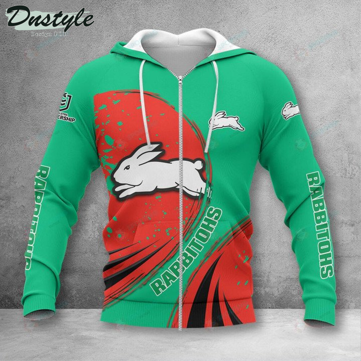 South Sydney Rabbitohs 2022 NRL 3D Hoodie