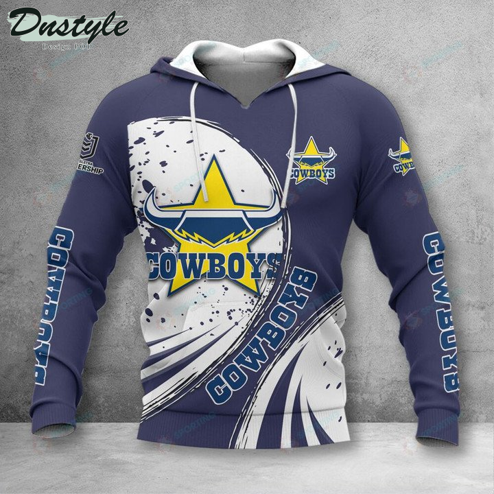 North Queensland Cowboys 2022 NRL 3D Hoodie