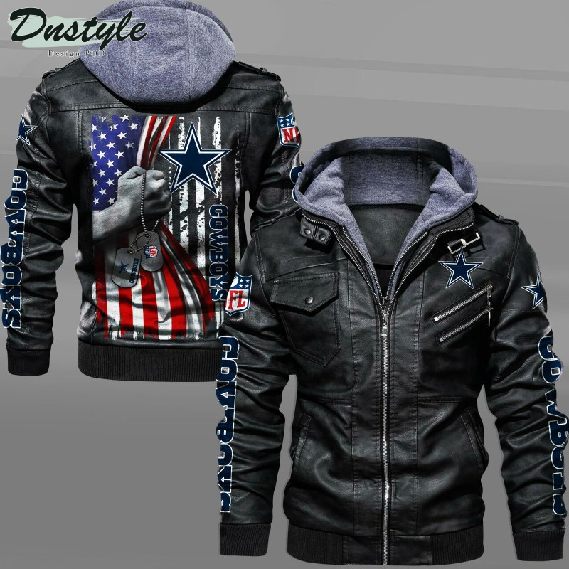 Dallas Cowboys Independence Day Leather Jacket