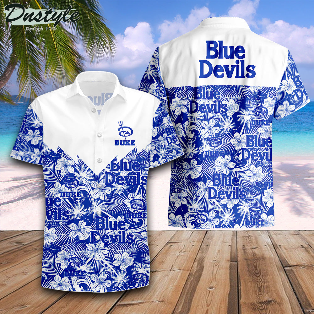 Duke Blue Devils Tropical Seamless NCAA Hawaii Shirt