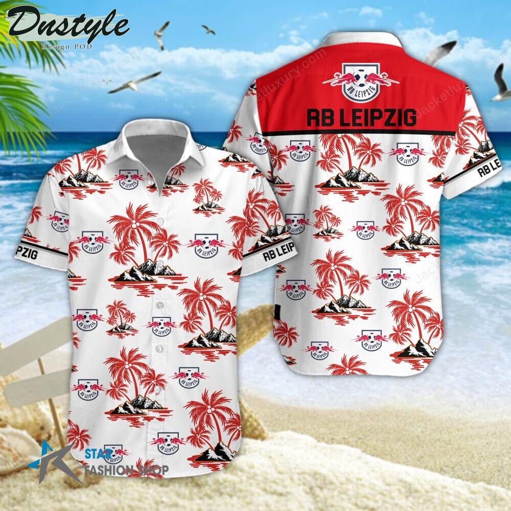 RB Leipzig Hawaiian Shirt Beach Short