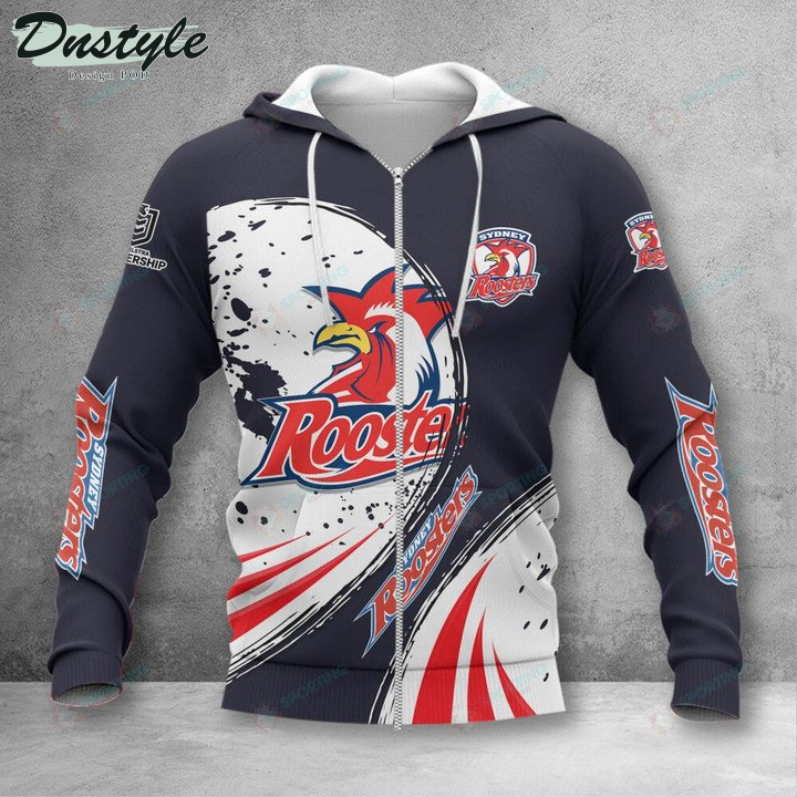 Sydney Roosters 2022 NRL 3D Hoodie