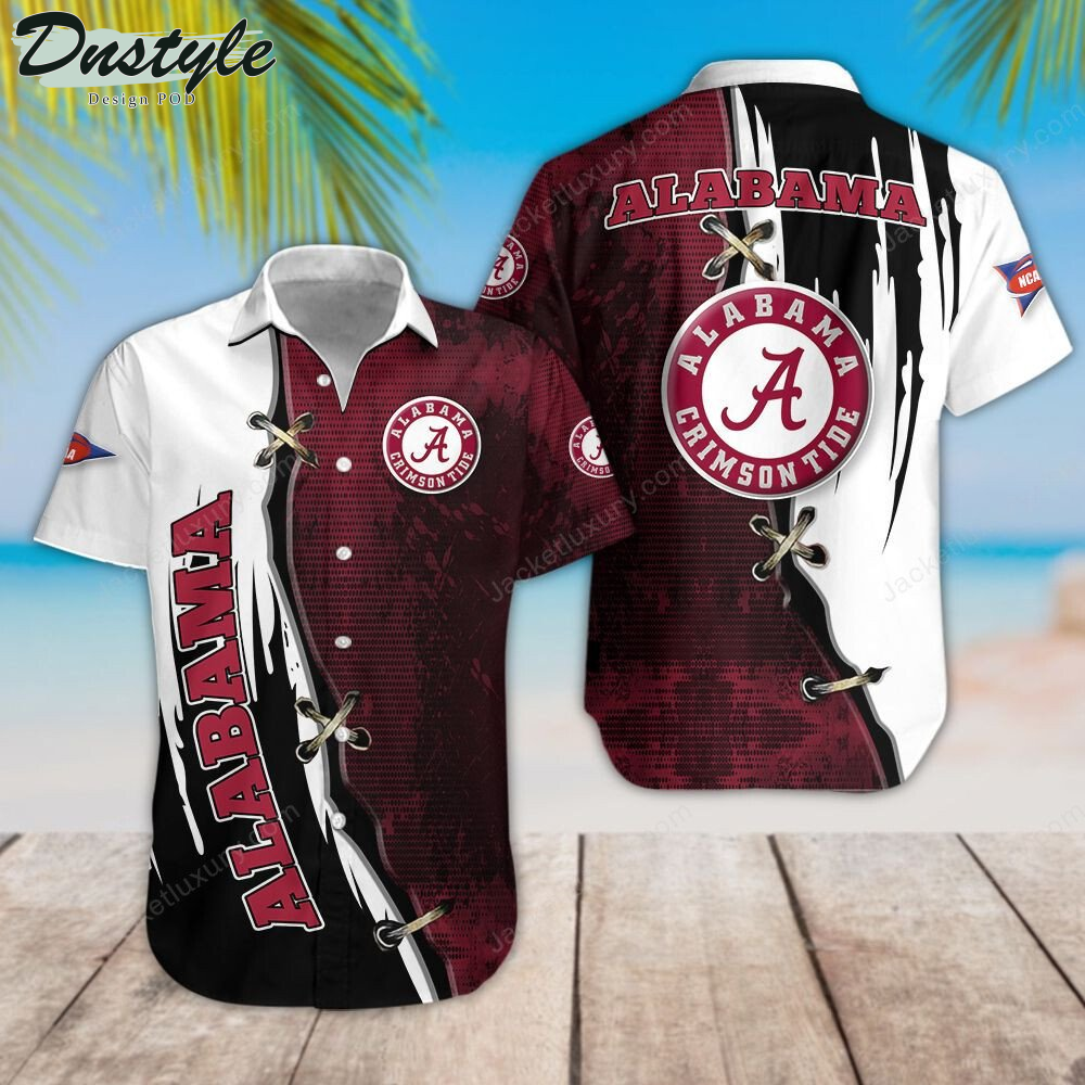 Alabama Crimson Tide Football Hawaiian Shirt