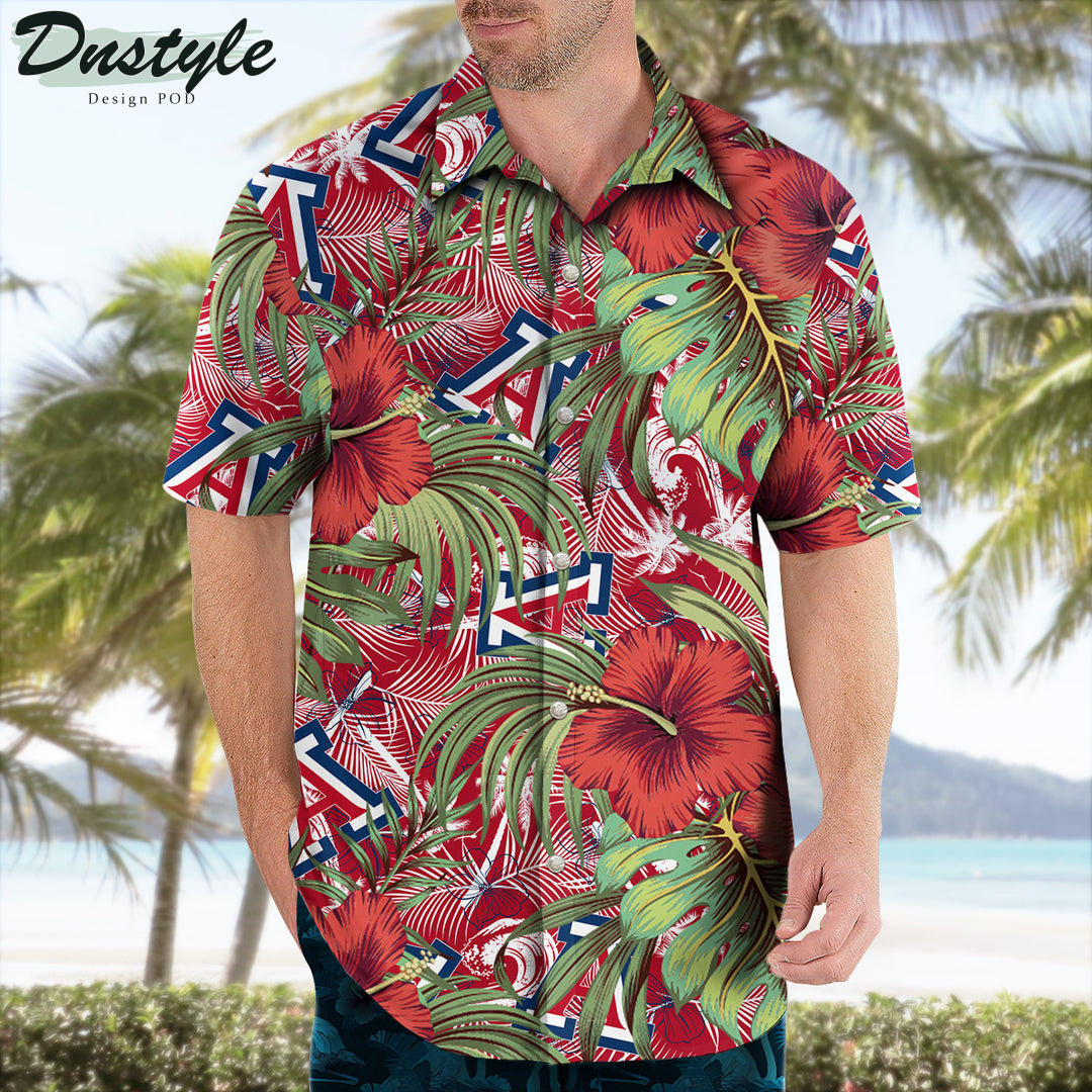 Arizona Wildcats Hibiscus Tropical Hawaii Shirt