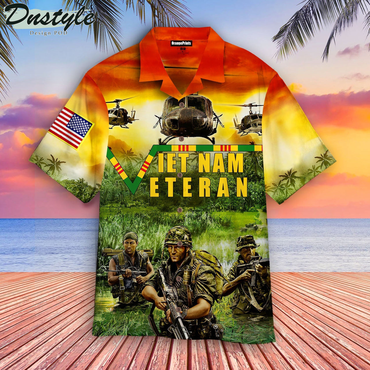 Vietnam Veteran Of America Hawaiian Shirt