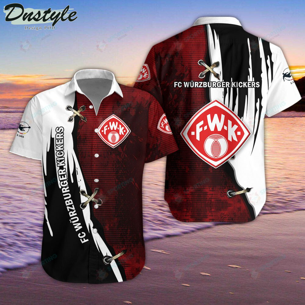 FC Wurzburger Kickers Hawaiian Shirt