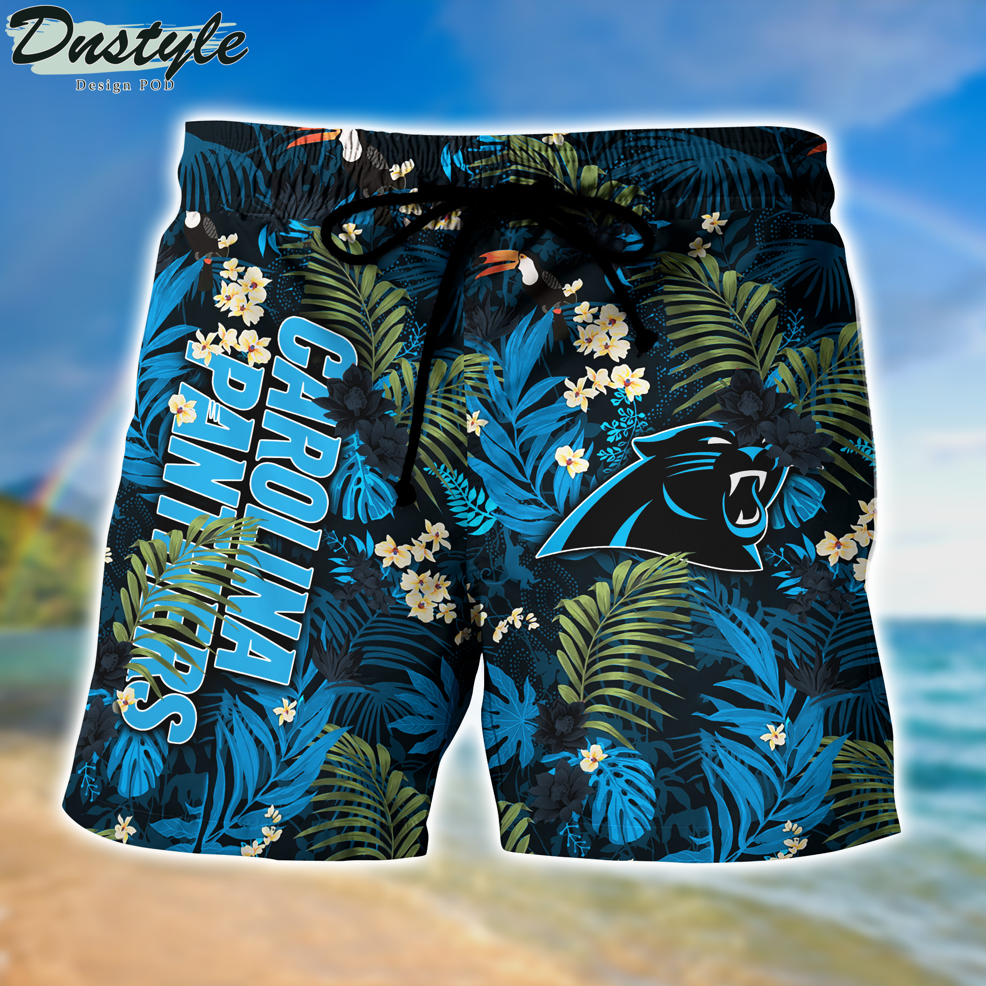 Carolina Panthers Hawaii Shirt And Shorts New Collection