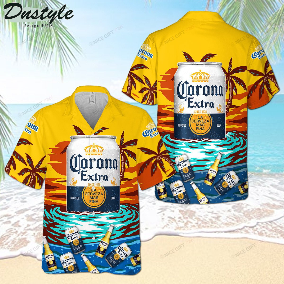 Corona Extra Hawaii 3D Shirt