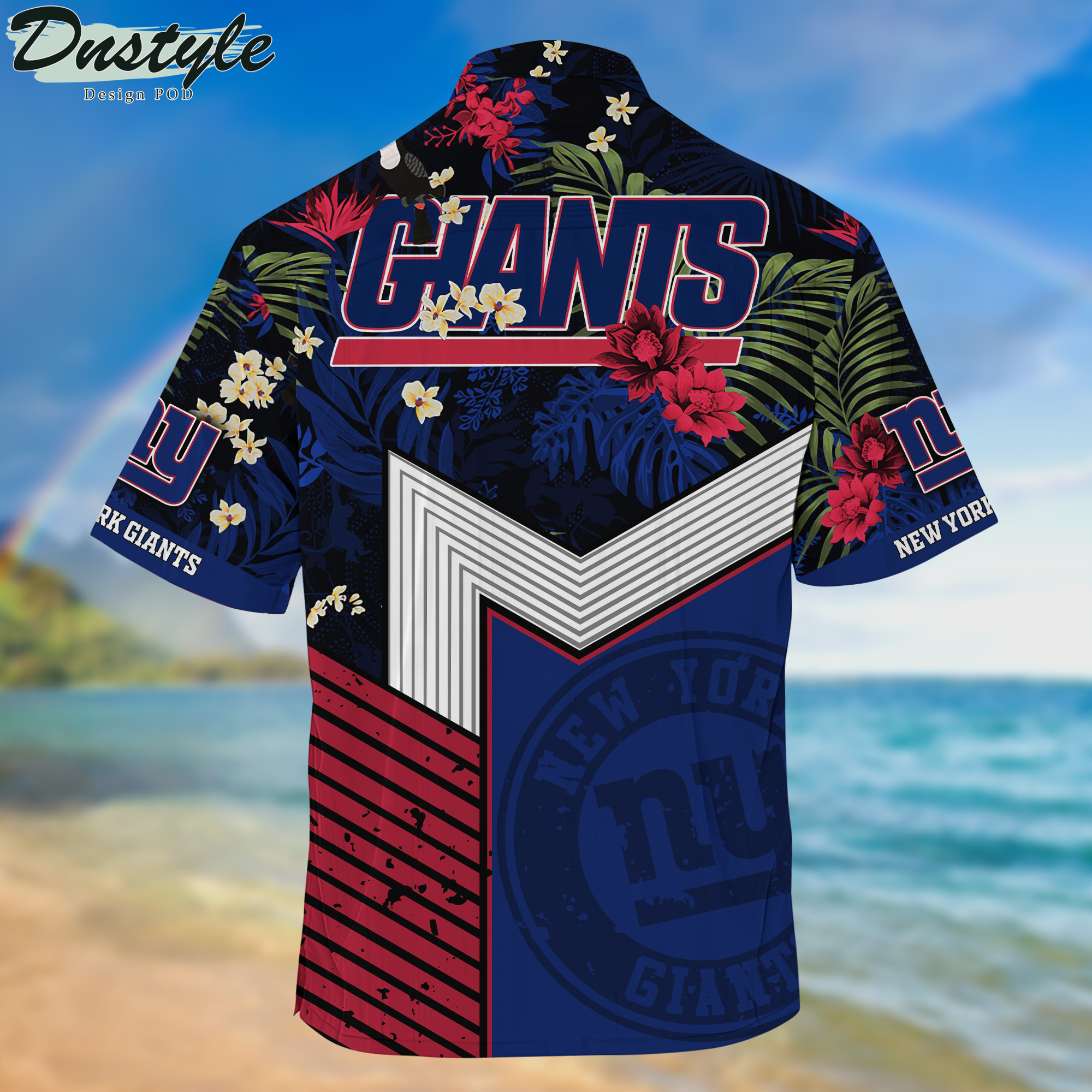 New York Giants Hawaii Shirt And Shorts New Collection