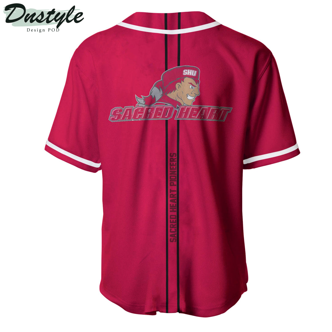 Sacred Heart Pioneers Custom Name Baseball Jersey