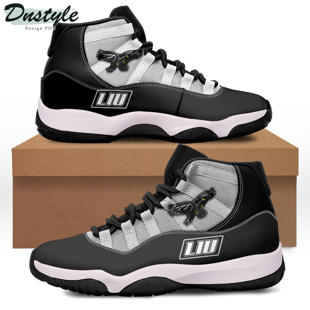 LIU Brooklyn Blackbirds Air Jordan 11 Shoes Sneaker