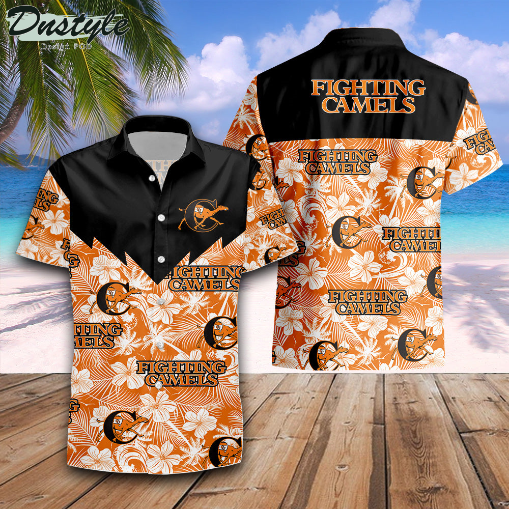 Campbell Fighting Camels Tropical Seamless NCAA Hawaii Shirt