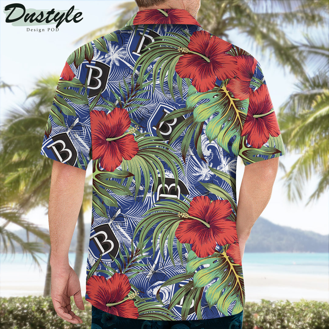 Bentley Falcons Hibiscus Tropical Hawaii Shirt