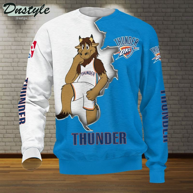 Oklahoma City Thunder NBA 3d Hoodie