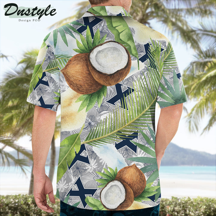 Xavier Musketeers Coconut Tropical Hawaiian Shirt