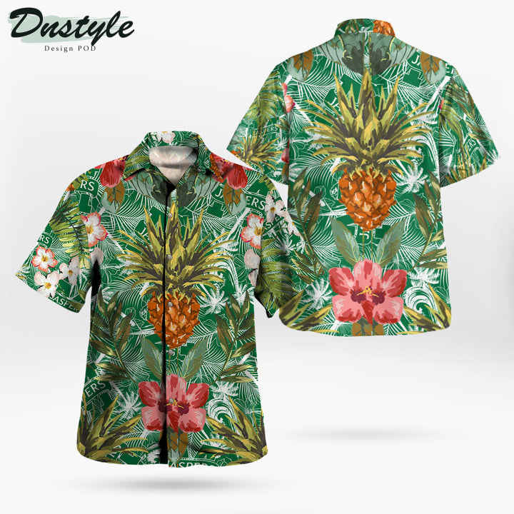 Maryland Terrapins  Pineapple Tropical Hawaiian Shirt