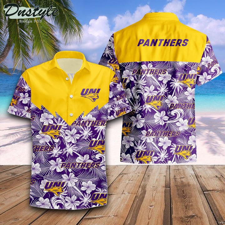 Northern Iowa Panthers Tropical NCAA Hawaii Shirt