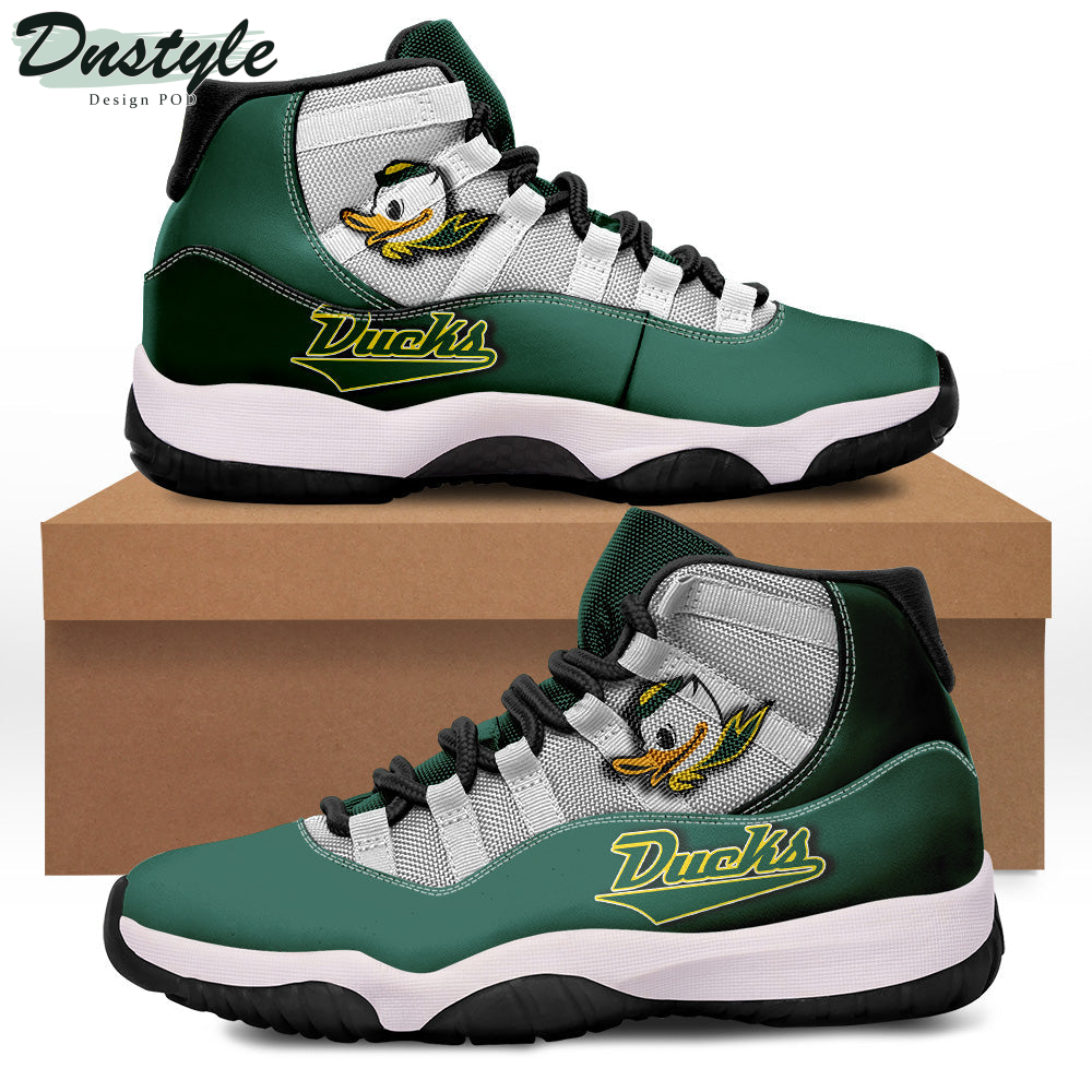 Oregon Ducks Air Jordan 11 Shoes Sneaker