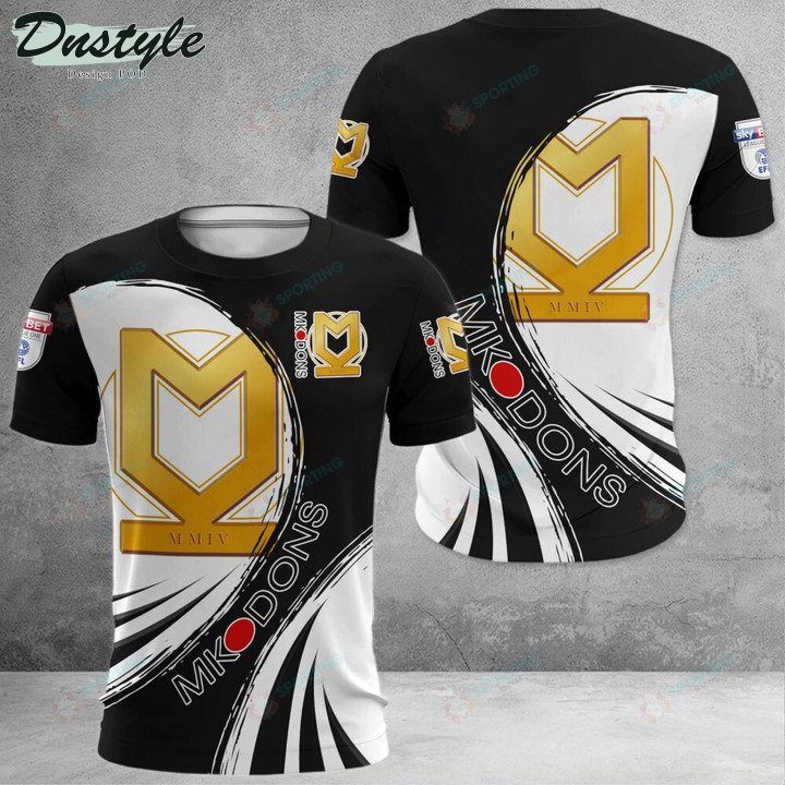 Milton Keynes Dons 3d Print Hoodie Tshirt