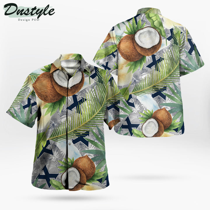 Xavier Musketeers Coconut Tropical Hawaiian Shirt