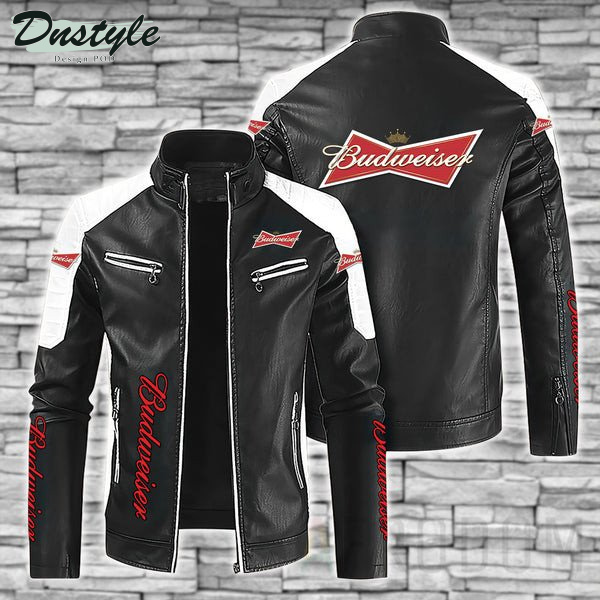 Budweiser Sport Leather Jacket