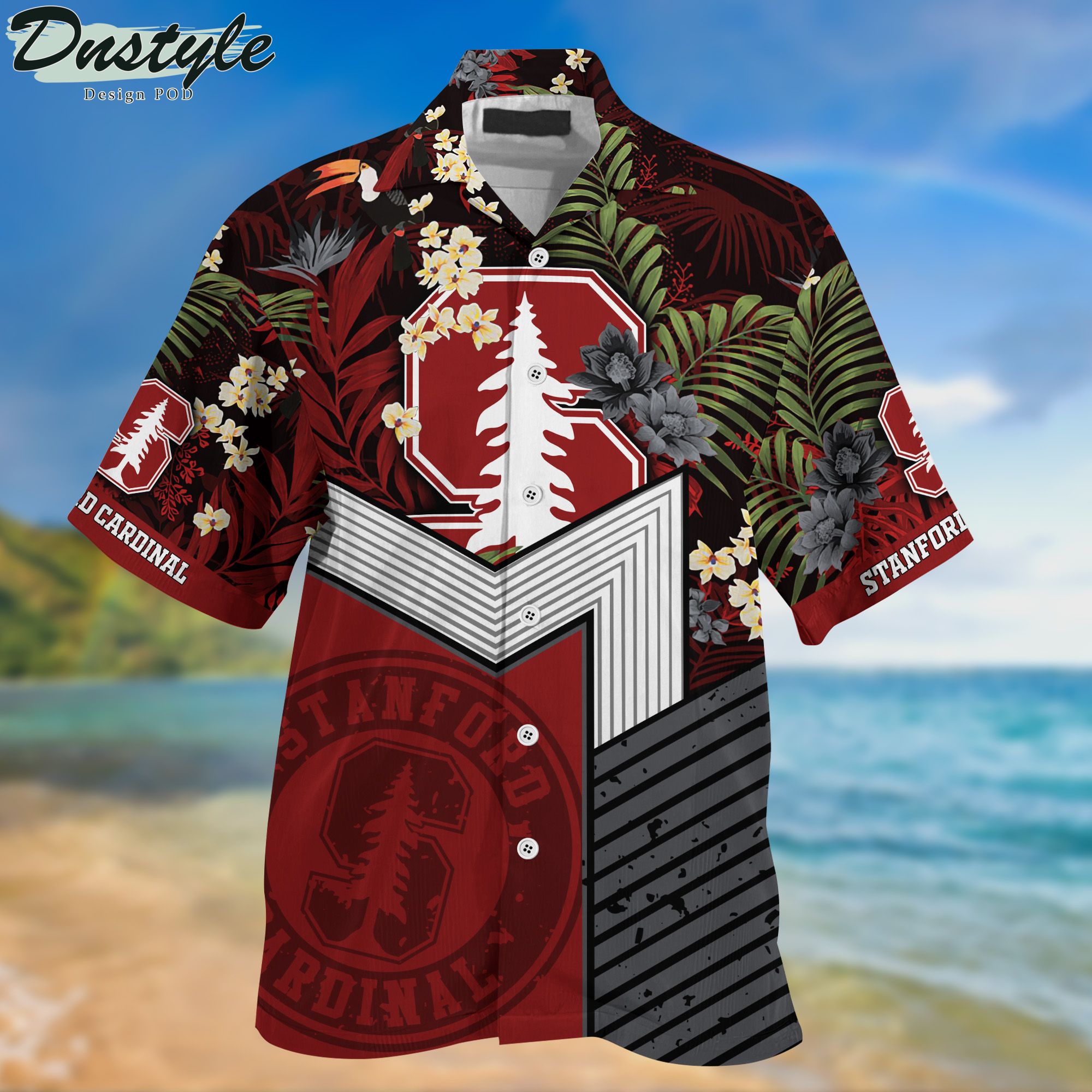 Stanford Cardinal Hawaii Shirt And Shorts New Collection