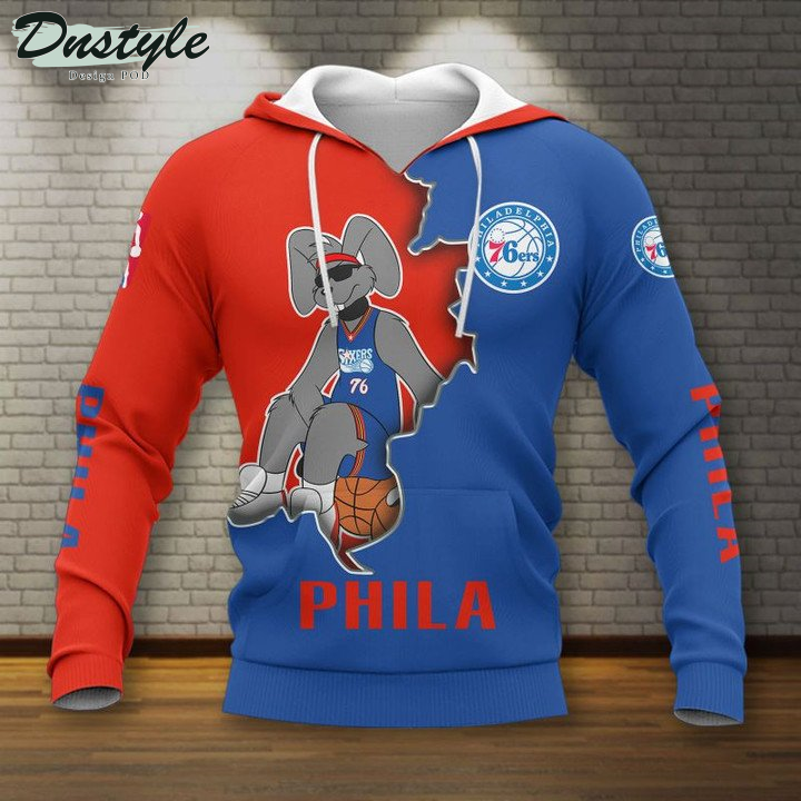 Philadelphia 76ers NBA 3d Hoodie