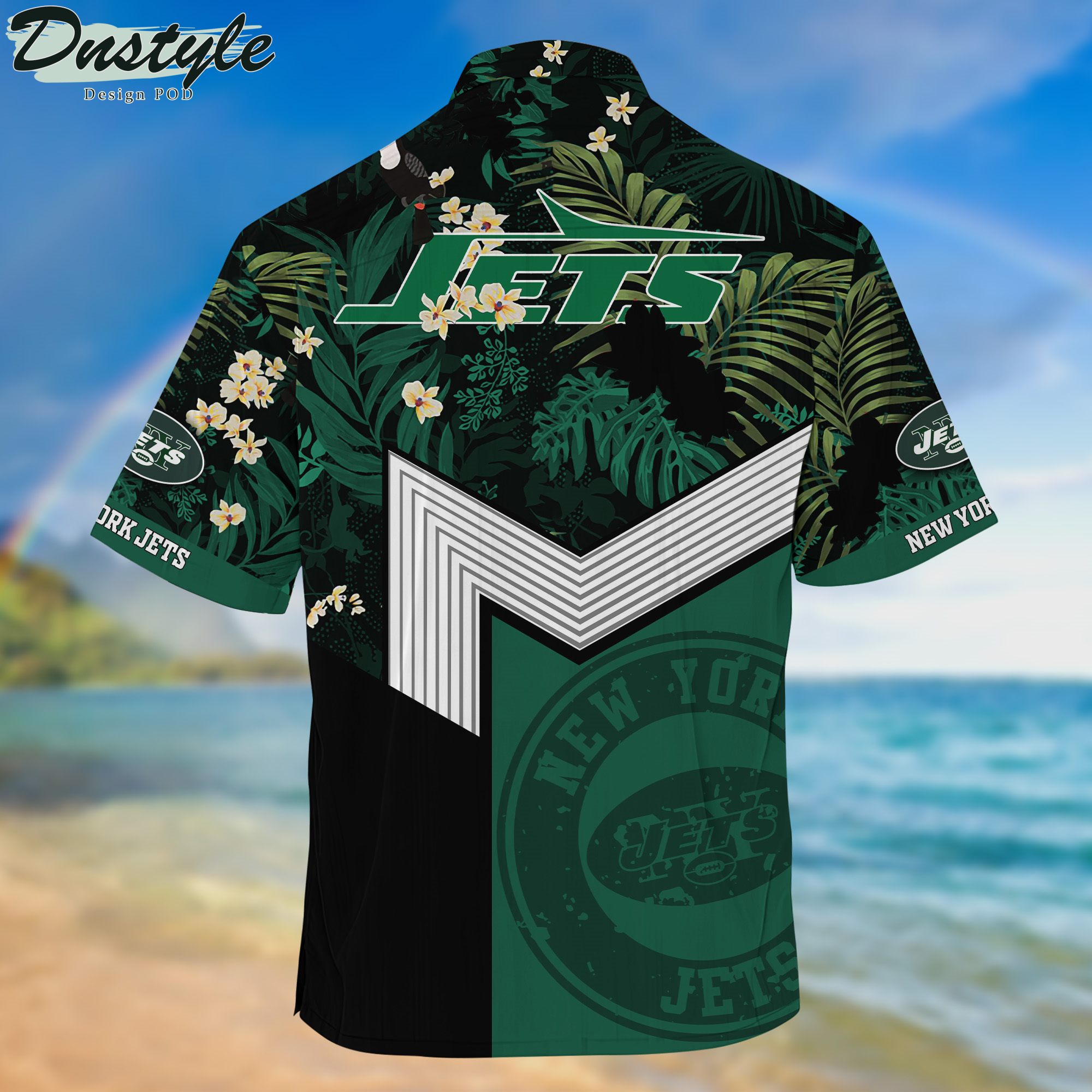 New York Jets Hawaii Shirt And Shorts New Collection