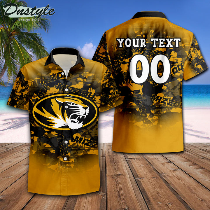 Personalized Missouri Tigers Camouflage Vintage NCAA Hawaii Shirt