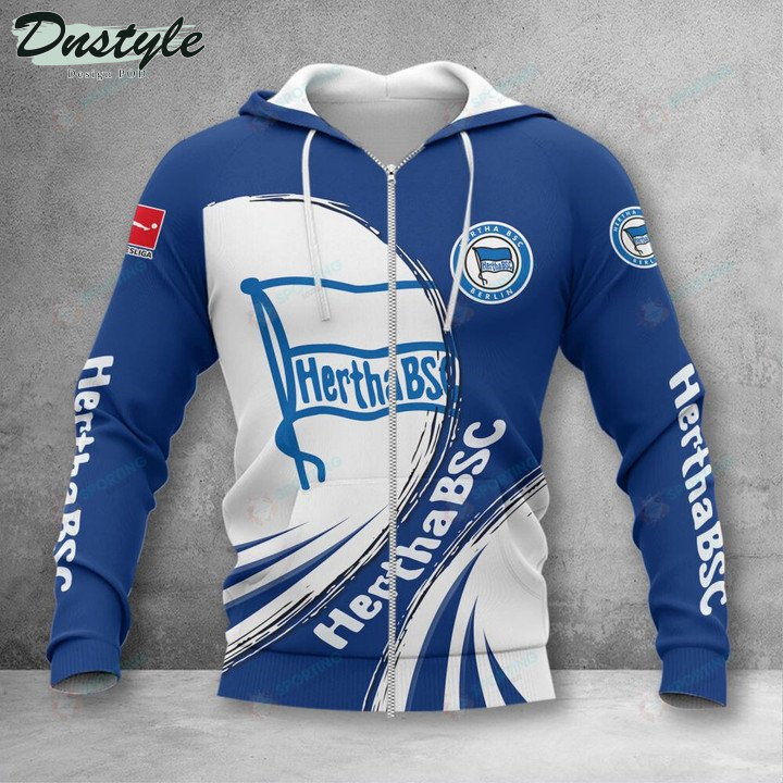 Hertha BSC 3d Print Hoodie Tshirt