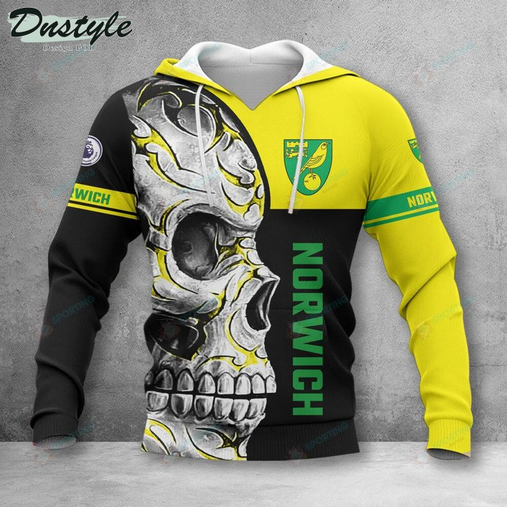 Norwich City 3d Print Hoodie Tshirt