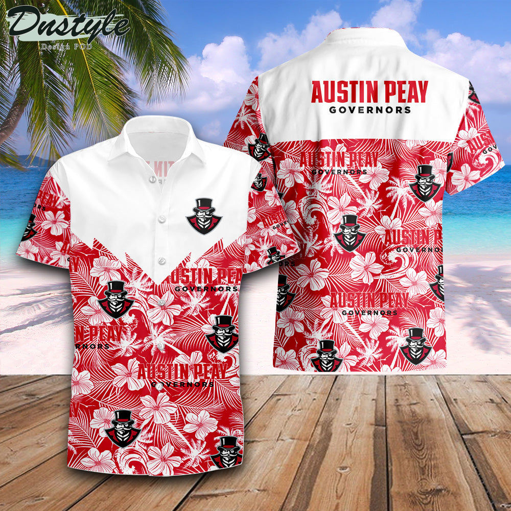 Austin Peay Governors Tropical Seamless NCAA Hawaii Shirt