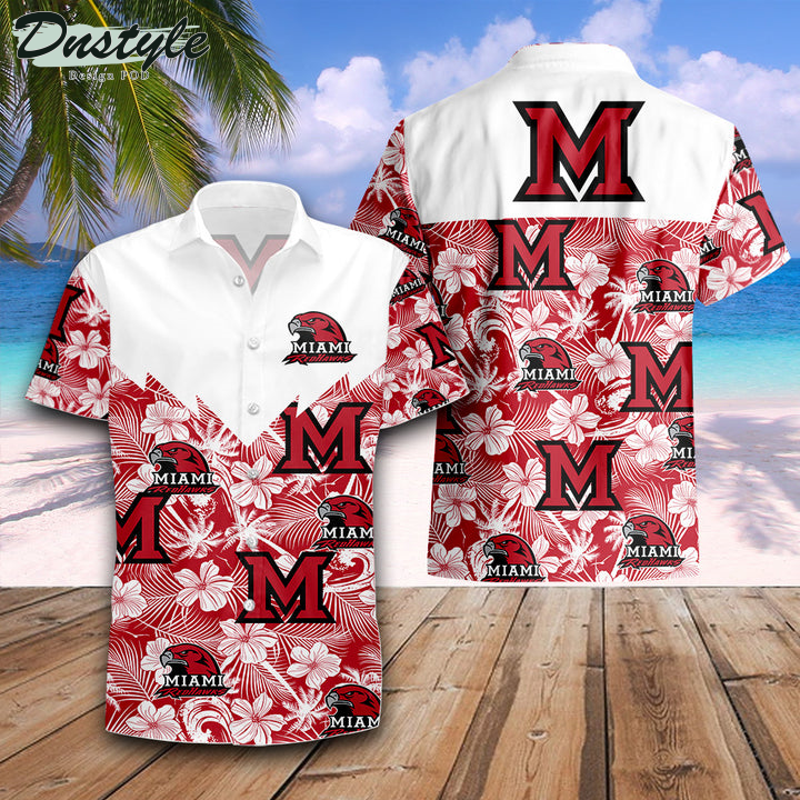 Miami RedHawks NCAA Hawaiian Shirt