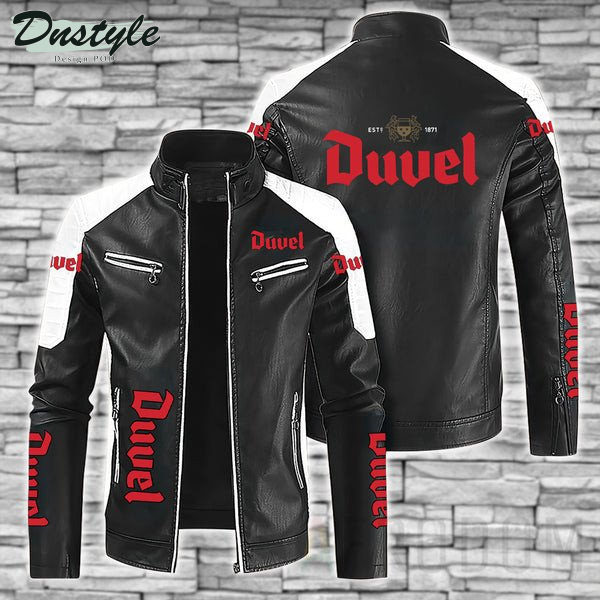 Duvel Beer Sport Leather Jacket